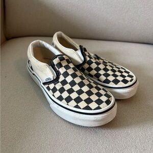 Vans Classic Checkered Slip On Sneakers